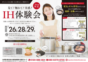 電力会社　折込チラシ